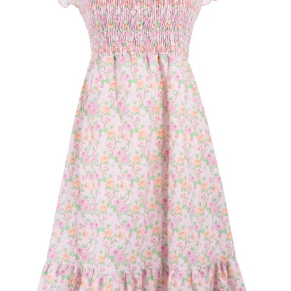 Dondolo Women’s xs Floral Spring Smocked Dress